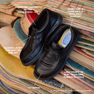 wendy work ce classic slip resistant wide black