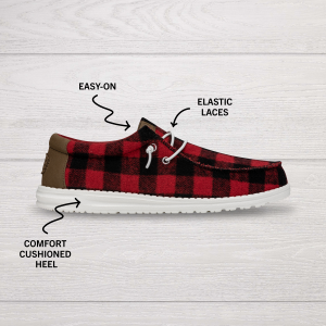 wally buffalo plaid red and black plaid