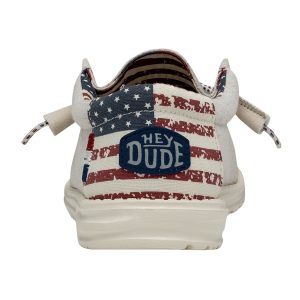 wally patriotic off white patriotic