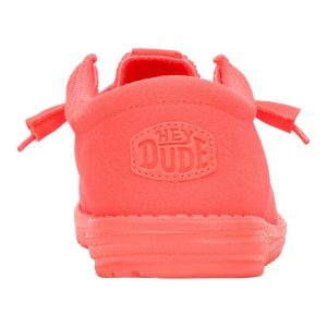 wally funk mono fiery coral