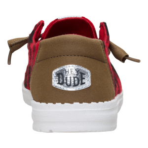 wendy buffalo plaid red and black plaid