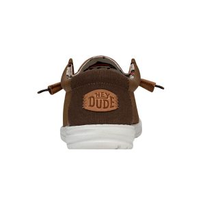 wally fish lure tobacco brown