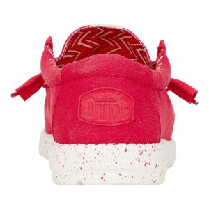 wally stretch canvas savvy red