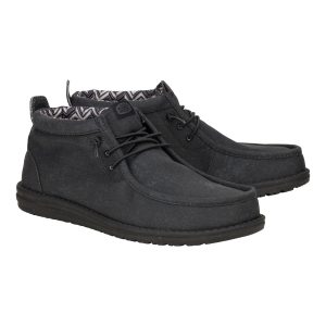 wally mid stretch canvas black/black