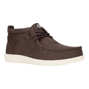 wally mid stretch canvas brown