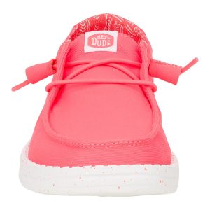 wendy stretch canvas fiery coral