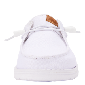 wendy stretch canvas wide white