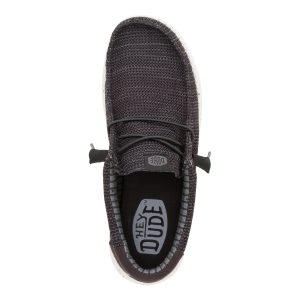 wally stretch sox black/white