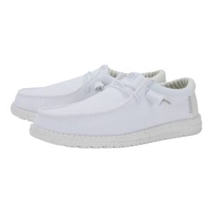 wally stretch sox wide white