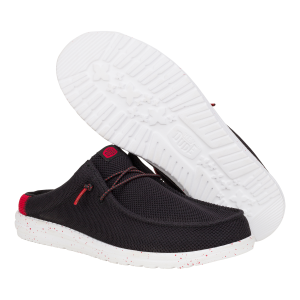 wally slip varsity black/red