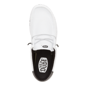 wally slip varsity white/black