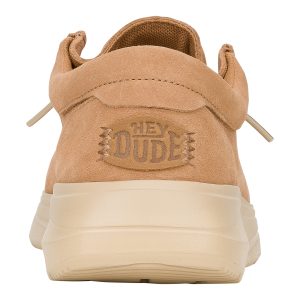 wally comf suede tobacco brown/irish cream