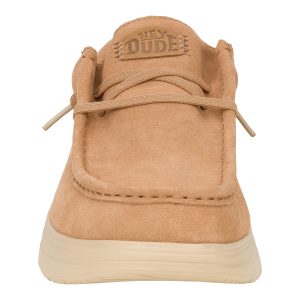 wally comf suede tobacco brown/irish cream