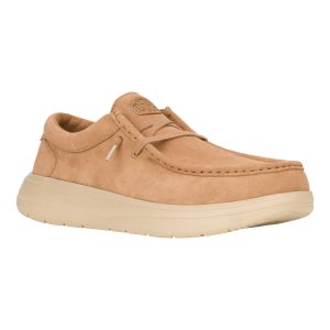 wally comf suede tobacco brown/irish cream
