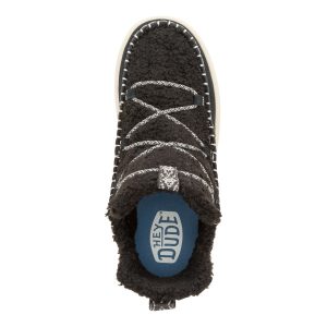 camden suede cozy black