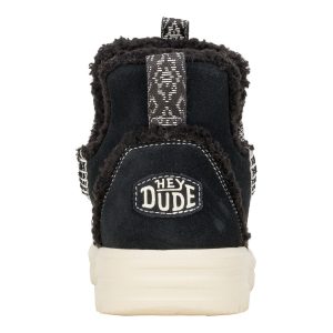 camden suede cozy black