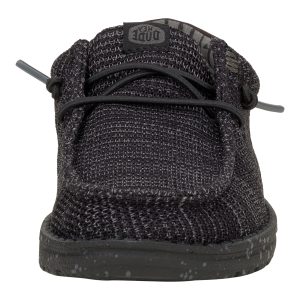 wally youth stretch mesh black/black