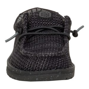 wally toddler stretch mesh black/black