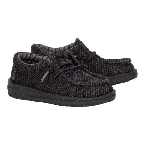 wally toddler stretch mesh black/black