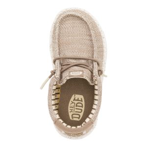 wally toddler stretch sox walnut