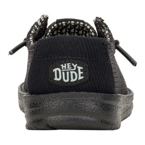 wendy toddler stretch sox black/black