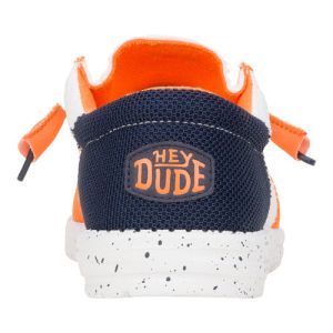 wally tri varsity mesh orange/white