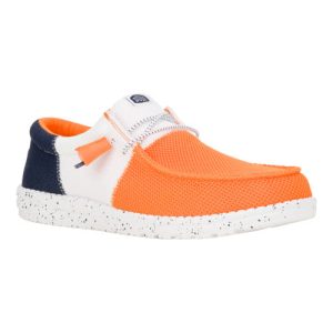 wally tri varsity mesh orange/white