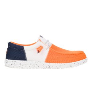 wally tri varsity mesh orange/white