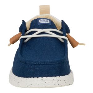 wally craft linen white/sargasso blue