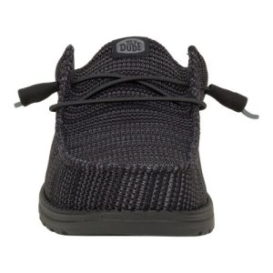 wally slip stretch sox black