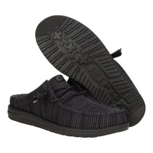 wally slip stretch sox black