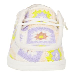 wendy cottage crochet egret/lavender/multi