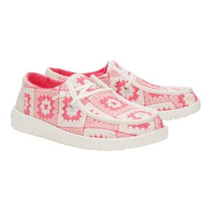 wendy cottage crochet coral/ballerina pink