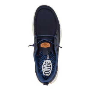 wally drift mesh navy blazer/white