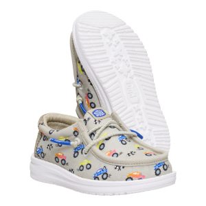 wally toddler trucks stone/multi