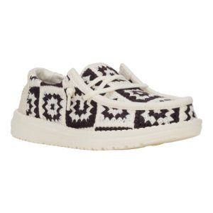 wendy youth cottage crochet black/multi