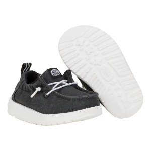 lildude infant slip on core black