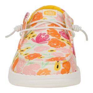 wendy watercolor florals multi/petal pink