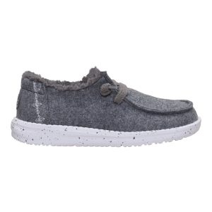 wendy youth wool cozy charcoal