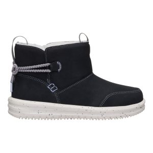 camden bow boot youth cozy black