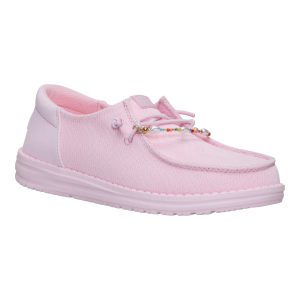 wendy funk mesh shoelry light pink