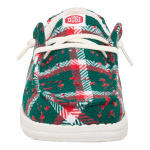wendy confetti plaid cozy red/green/multi