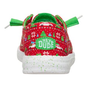 wendy holiday sweater red/green