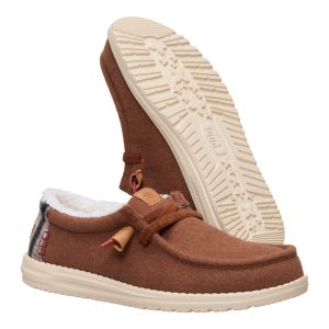 wally cozy plaid downtown brown/multi