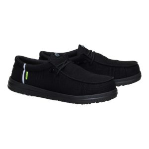 wally work comp toe black/black