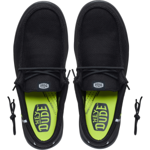 wally work comp toe black/black