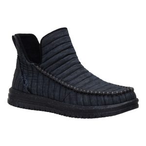 camden quilted black/black