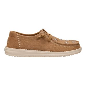 wendy star stud cognac/tan