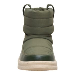 camden cuff nylon quilt dark olive