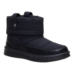 camden cuff nylon quilt black/black